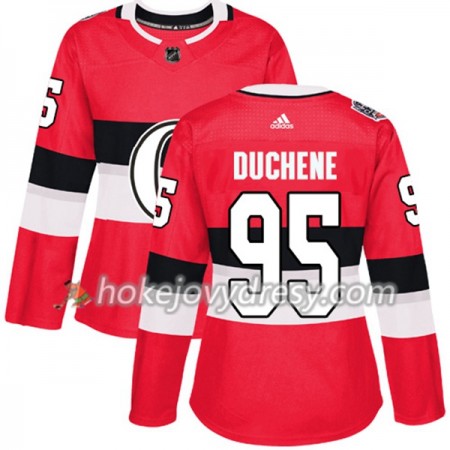 Dámské Hokejový Dres Ottawa Senators Matt Duchene 95 Červená 2017-2018 Adidas Classic Authentic